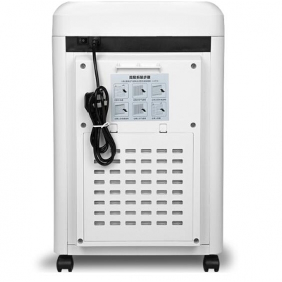 科密 E106CA 碎紙機一體機高保密靜音碎紙機 白色