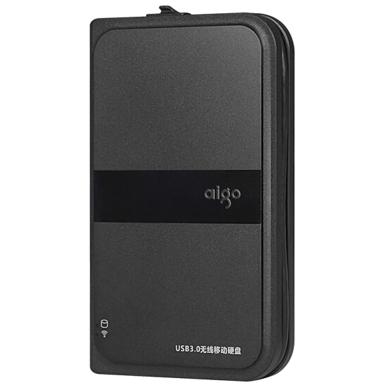 愛(ài)國(guó)者（aigo）500GB USB3.0 移動(dòng)硬盤(pán) HD816 黑色 多功能無(wú)線(xiàn)移動(dòng)硬盤(pán) 機(jī)線(xiàn)一體.png
